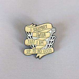 🍏50% OFF/3+...I SOLEMNLY SWEAR THAT I AM UP TO NO GOOD Pin (Harry Potter)